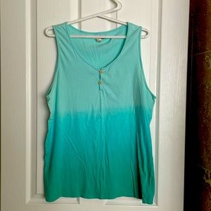 21 Men - Teal graduation Tank